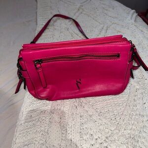 Simply Vera: Vera Wang Stylish Pink Women's Crossbody Bag